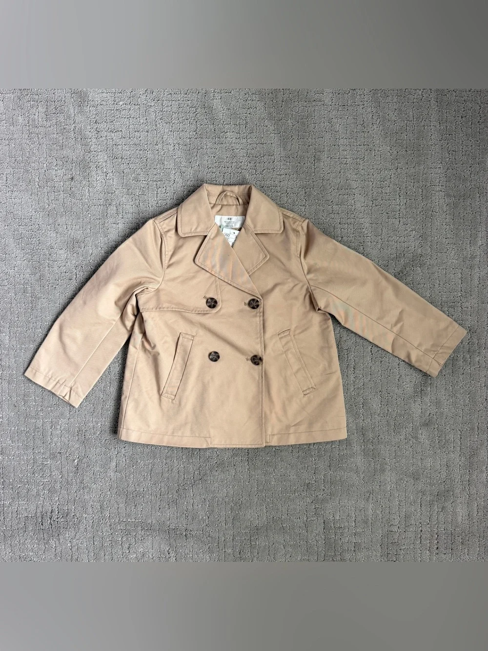 H&M short trench coat